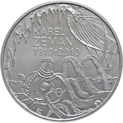 Rub mince 100. výročí narození Karla Zemana